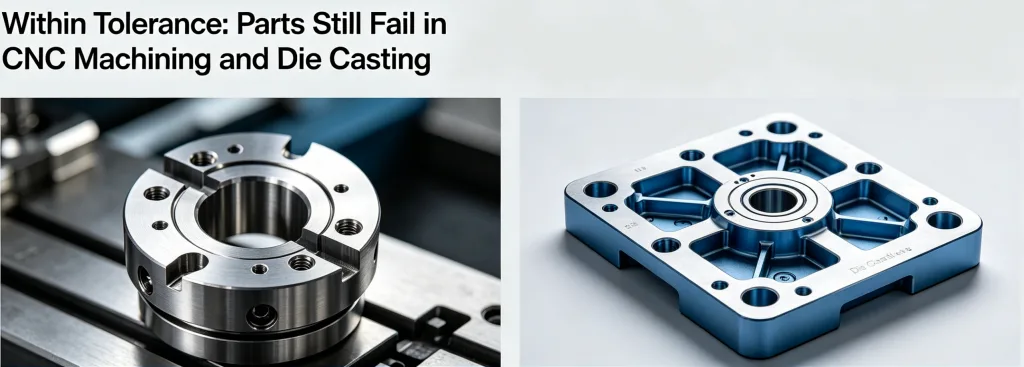 Why “Within Tolerance” Parts Still Fail in CNC Machining & Die Casting?